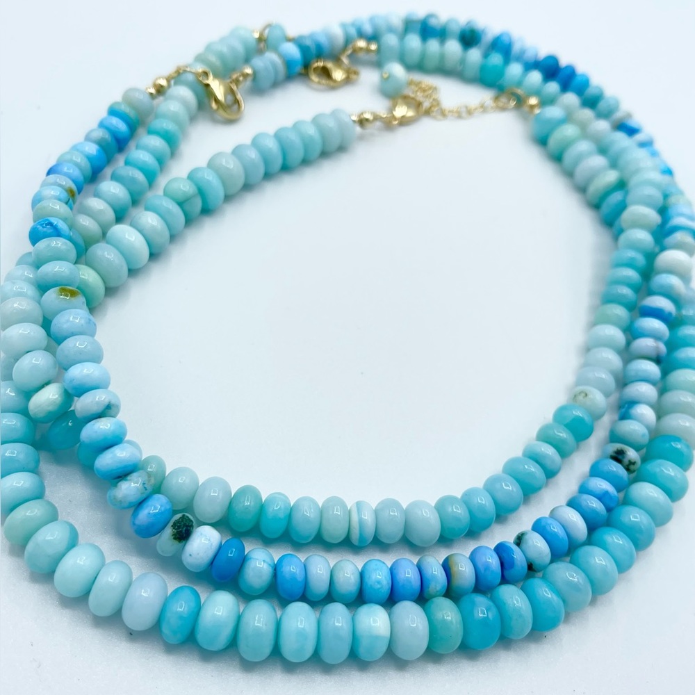 NWT Necklaces Handmade Opal Color Gemstones sold individually!! - Picture 5 of 13